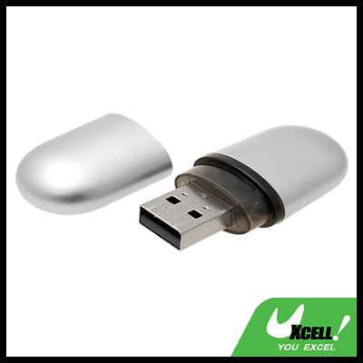 Silver Portable USB Flash 4GB Memory Stick Drive Storage