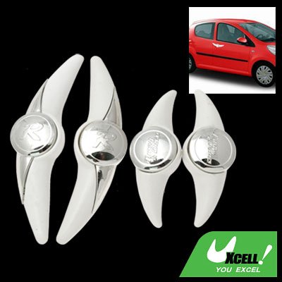 White Decorative Car Auto Door Guard Protector Sticker
