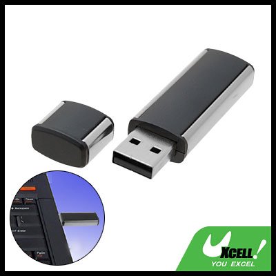 Pocket 4GB Removable Black USB Flash Memory Stick Drive Storage