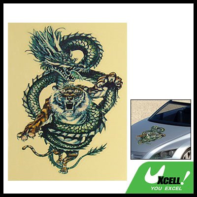 Tiger Dragon Car Auto Truck Boat Graphic Sticker Decal