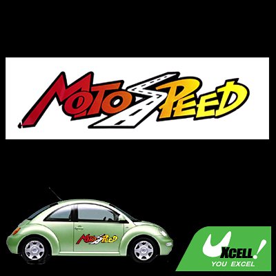 Moto Speed Car Auto Vehicle Window Decal Vinyl Sticker