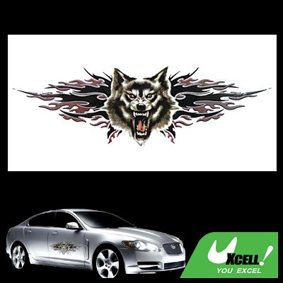 Wolf Graphics Auto Motor Decal Car/Truck Window Sticker