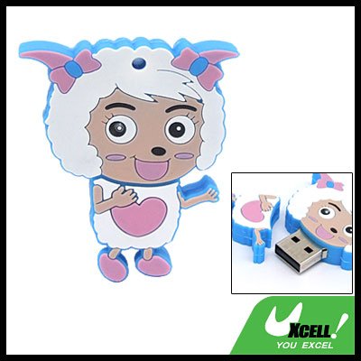 Sheep Design 2GB USB 2.0 Flash Memory Drive Pen Stick