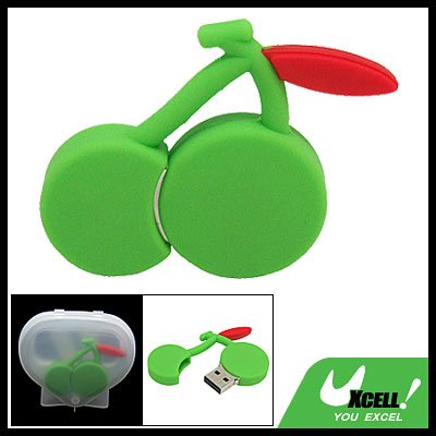 2GB Cherry USB 2.0 Flash Pen Drive Memory Stick Green