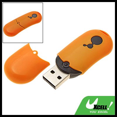 2GB USB Flash Stick Pen Memory Storage Drive Orange