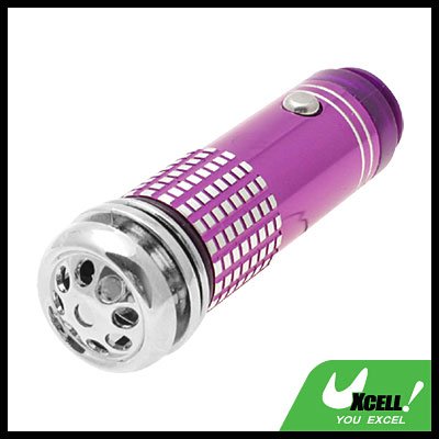 Mini Fresh Air Purifier / Oxygen Bar for Auto Car - Purple