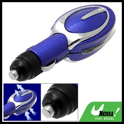 Mini Car Auto Ionic Fresh Air Purifier Filter Cleaner Blue