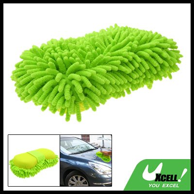 Single Sided Car Wash Pad Microfiber Sponge Cleaning Valeting Brush