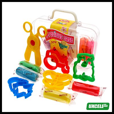 10 Colors Play Dough Set Pack Kids Fun Arts Crafts