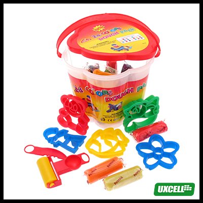 24 Colors Play Dough Set Kids Fun Arts Crafts