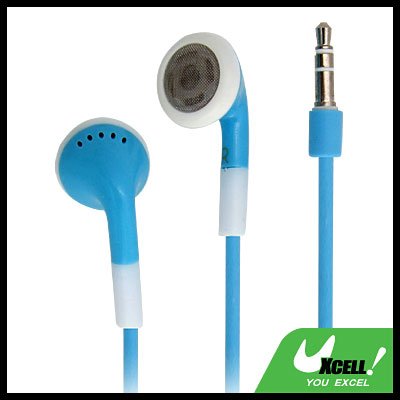 Headphone Earphone for PC MP3 MP4 iPod 2G Sky Blue