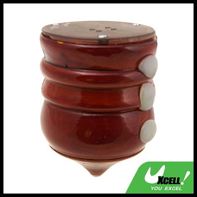 Toy Colorful Wood Spinning Peg-top Top 260g