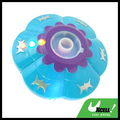 Funny Electronic Muisc Peg-Top Top Children Toy with Color Flash Light