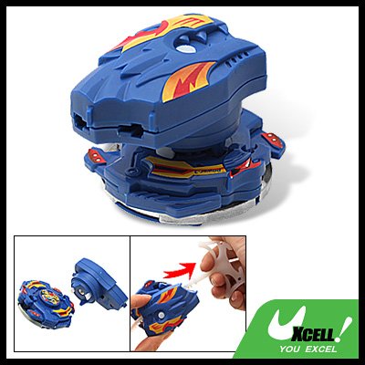 Blue Amazing Spinning Top Peg-top Children's Toy