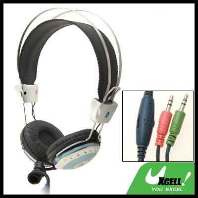 Headphone Headset with Built-in Microphone for Computer PC