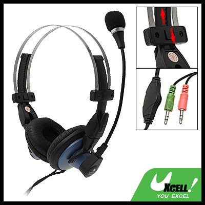 Dynamic Stereo PC Computer Headset Headphone with Mic
