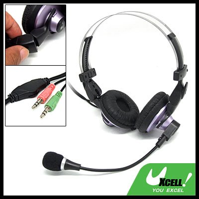 Multimedia PC Headphone Microphone Volume Control