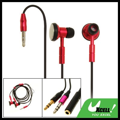 3.5mm Necklace Stereo Earphone for PC MP3 MP4 Player