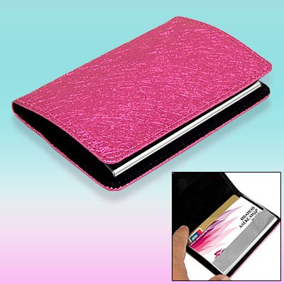 Leather Magnetic Case Holder for Business Credit Card