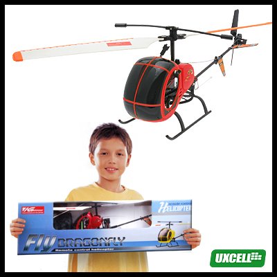Toy - R/C Remote Control Helicopter Airplane-Red