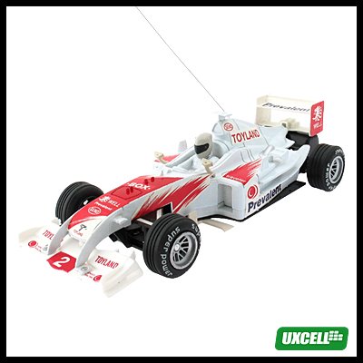 Toy Car- Radio Remote Control RC Racing Car (NO.538) - red & white