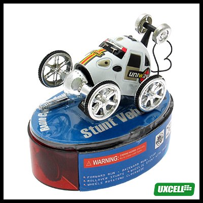Toy - Super Remote Control Stunt Vehicle Car - White