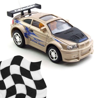 Toy - Radio Remote Control 1:52 Super Fast Racing Car - Champagne