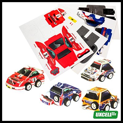 DIY Toy - Educational Airfoam Car Racer 8 pieces for DIY Lover