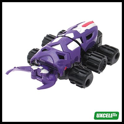 Toy Car - Super Hand Wind Crab Car w/ Motion - Purple