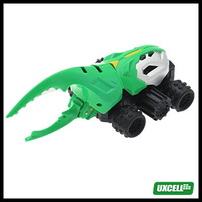 Toy Car - Super Hand Wind Shrimp Car w/ Motion - Green