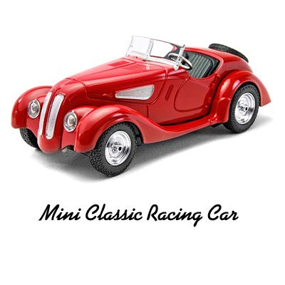 Toy Car - Mini Remote Control Speed Vintage Classical Racing Car Jeep (0607) - Red