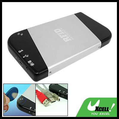 2.5" RFID Security SATA HDD External Hard Drive Enclosure Case