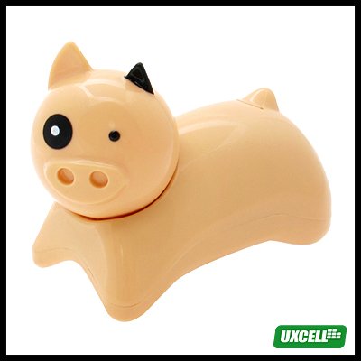 Novelty Desktop Pig Corded Telephone (SH - 067) - Yellow
