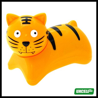 Novelty Desktop Tiger Corded Telephone (SH - 070) - Yellow