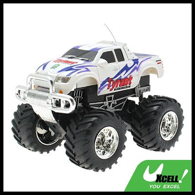 Toy - Radio Remote Control RC 4x4 Racing Car- Purple & White