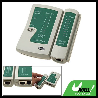 RJ45 RJ12 RJ11 LAN Cat 5 Network Telephone Cable Tester