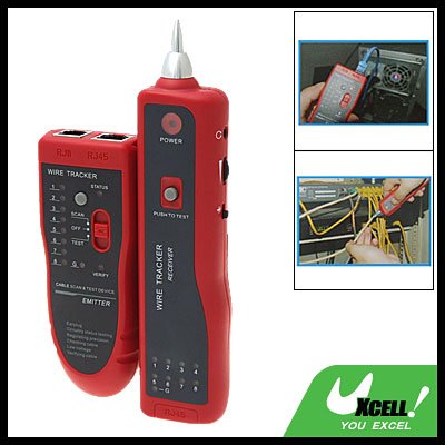 Telephone Phone Tone Cable Wire Tracker Tester RJ-45 RJ-11
