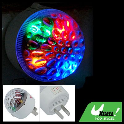 Ball Shaped Colorful LED Night Light Lamp for Bedroom