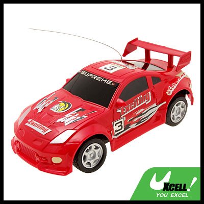Toy - NO.3 Radio RC Remote Control 1:32 Super Fast Racing Car-Red