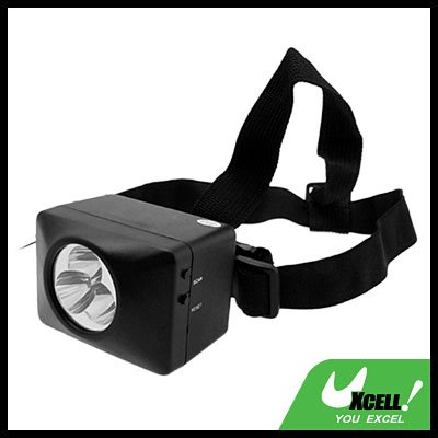 Multifunction 3 LED Charger Head Lamp Light + FM Radio + Speakers