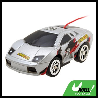 Toy Car Racing Mini Remote Control RC Speed Racer Silver