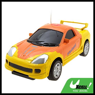 Orange Radio Kids Toys Remote Control Super RC Racing Car
