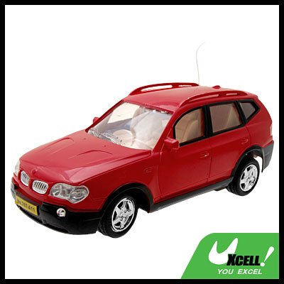 RC Red Toy Car Racing Remote Control Speed Racer Auto for Kids