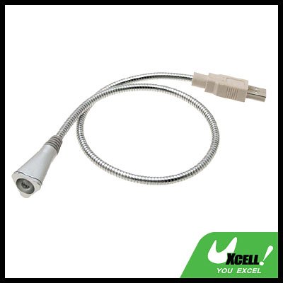 USB 1 LED Notebook Laptop PC Reading Lamp Light