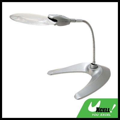New Flexible LED Magnifier Light Magnifying Desk Lamp