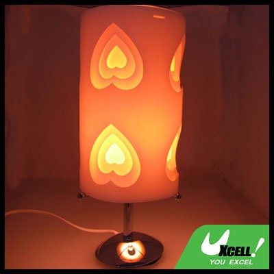 Fashionable Design Mini Soft Touch Desk Lamp Heart