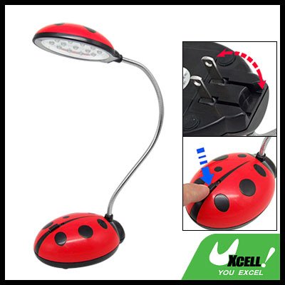 Ladybird 13 Rechargeable LED Gooseneck Desk Lamp (220V)