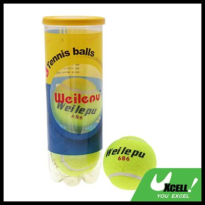 Three Sports Tennis Balls for Training