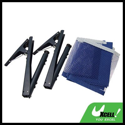 Table Tennis Ping Pong Clamp Post Stand & Replacement Net 174 x 14.7cm