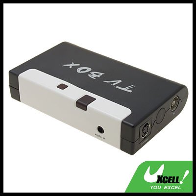 Desktop Laptop USB 2.0 TV Tuner Box with Video Capture and Remote Control